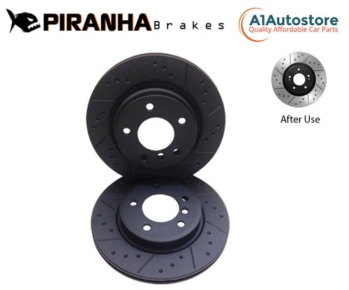 Front dimpled grooved brake - front,