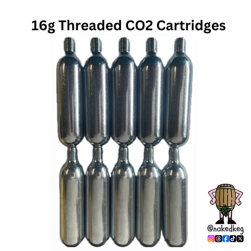 Co2 gas cartridge - co2, threaded