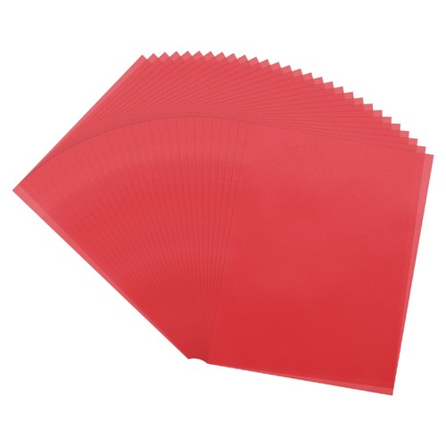 Sheet red colored vellum - sheet,