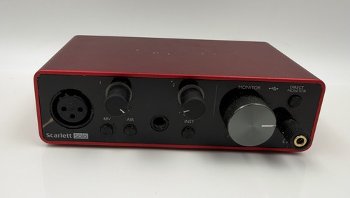 Focusrite scarlett solo 3rd - scarlett,