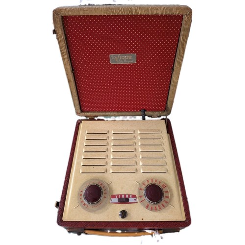 Vidor vintage valve - radio, 1955