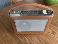 Bush TR130 Antique Transistor Radio LW MW FM Brown Reproduction Working