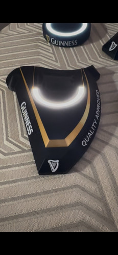 Printed guinness magic mat - 3d,