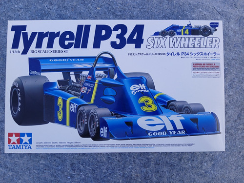 Tamiya tyrrell p34 - tamiya, six