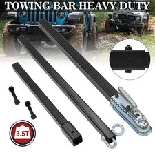 2.5M 3.5 Ton Rigid Tow Pole Heavy Duty Recovery Towing Straight Bar For Car &Van