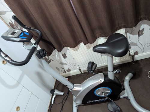 Roger black exercise - black, bike