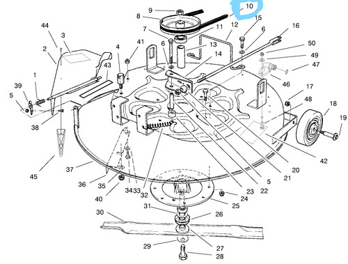Toro wheel horse - toro, 8-25