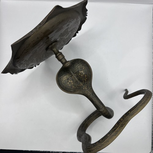 Vintage brass cobra snake oil - vintage,