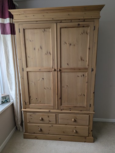 Handcrafted solid pine double - solid,