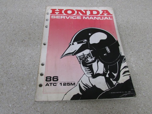 1986 honda atc125m - 1986, atc125