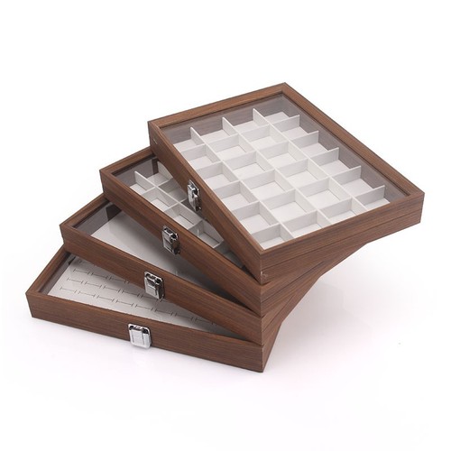 Wooden jewellery box - wooden,