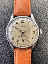 Vintage Omega 13322 Denison Cased Cal. 30t2 Denisteel 7632