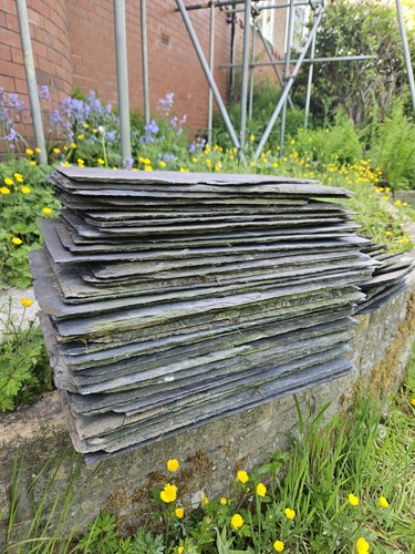 Welsh slate and - welsh, red