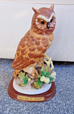 Leonardo Barn Owl figurine