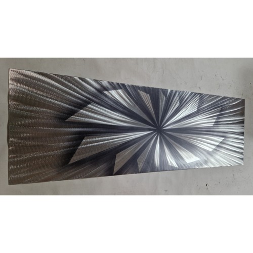 Modern abstract metal wall