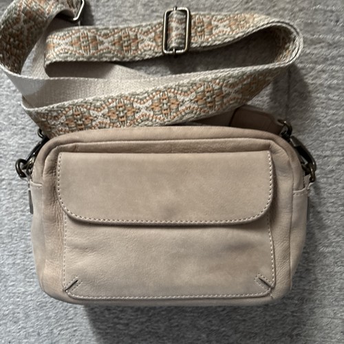 Fatface oslo suede camera bag - suede,