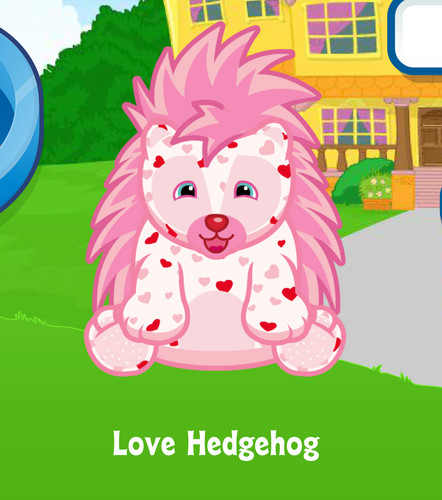 Webkinz lovely hedgehog - webkinz,