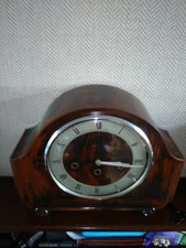 GERMAN CLARK WESTMINSTER CHIME 8 DAY MANTLE CLOCK V G C WORKING KEY INSTRUCTIONS