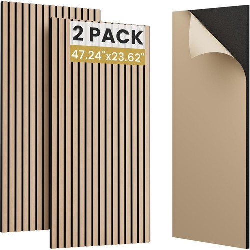 Oak slatted acoustic - slatted,