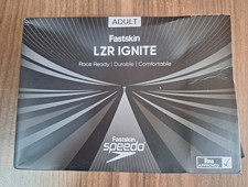 SPEEDO Mens Fastskin LZR Ignite Race Jammer Racing Swim Shorts Size 18