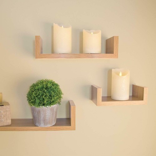 Set shape floating wall - set, u