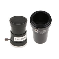 1.25 Inch 5X 3X Barlow Lens Telescope Eyepiece for Celestron Orion Astronomy.