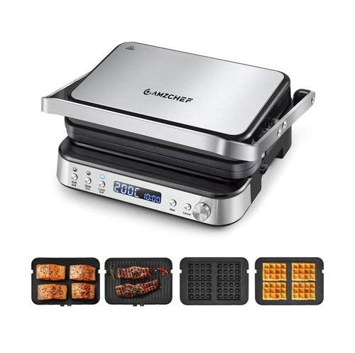 Amzchef electric grill - 4-in-1,