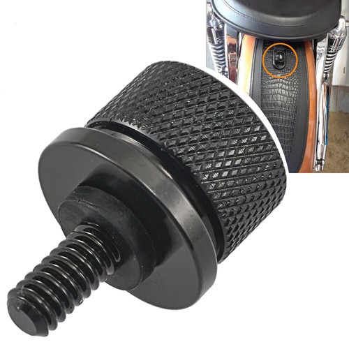 Black rear fender seat bolt - rear,