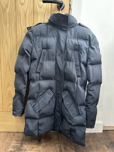 Navy equiline padded coat - navy, xs