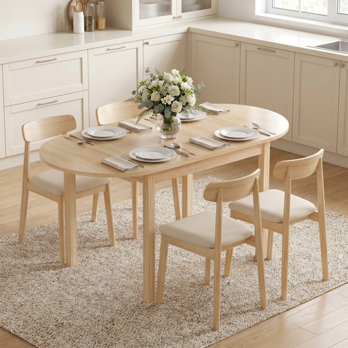 Foldable dining table solid - table,,