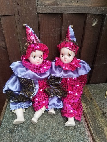 Vintage pierrot porcelain - pierrot,