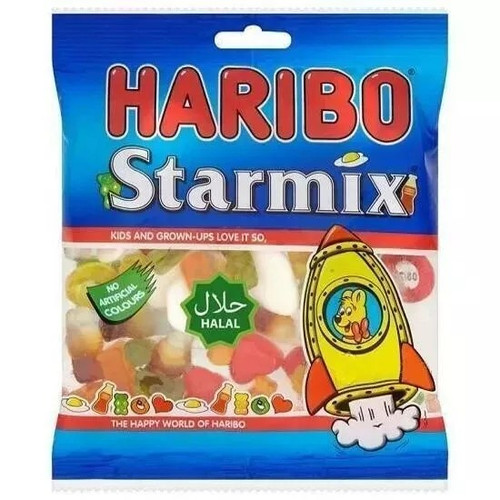 Haribo starmix halal 80g - starmix,