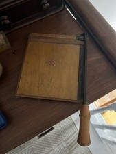 Wooden Guillotine Paper Cutter