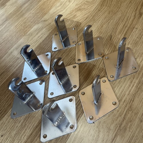 Heavy duty chrome brackets - chrome,