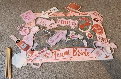 Bridal selfie photobooth prop - bridal,