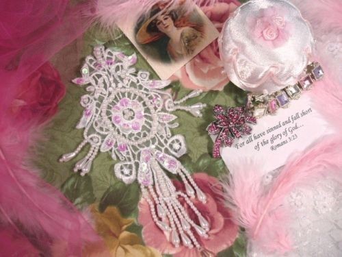 White venise lace - white,