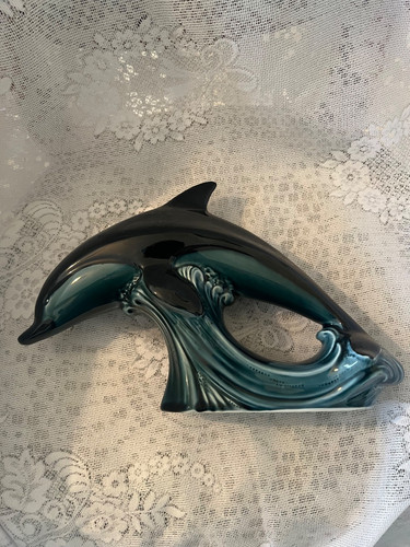 Poole pottery large leaping - large,