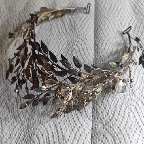 Antique bridal jewellery crown - antique,