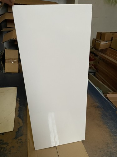 300mm white gloss slab kitchen - 300mm,