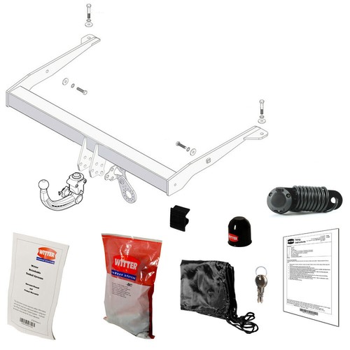 Witter towbar for audi - witter,
