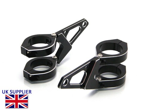 Motorcycle headlight brackets - headlight,