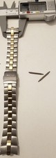 20mm Seiko Arctura S/Steel & Gold Plated Bracelet No. 4A611LM - Fits 5M62-0BV0