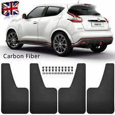 Carbon Mud Flaps Splash Guards & Clips For NISSAN JUKE F15 F16 NISMO & RS Juke-R