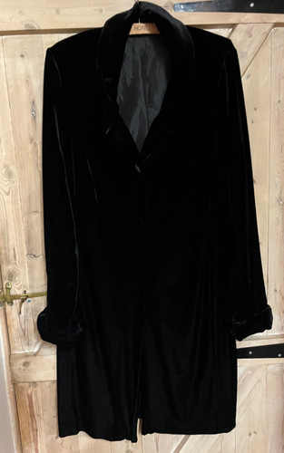 Ladies black velvet - ladies,