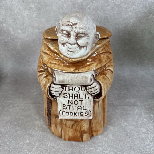 Vintage cookie jar thou - cookie, shalt