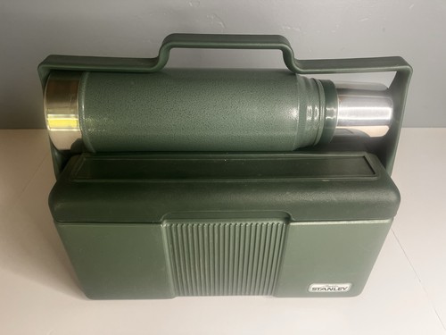 Vtg stanley aladdin green - aladdin,