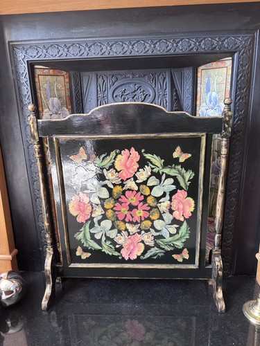Victorian fire guard - victorian,