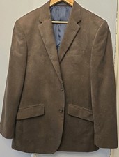 Mens Brown Corduroy Suit