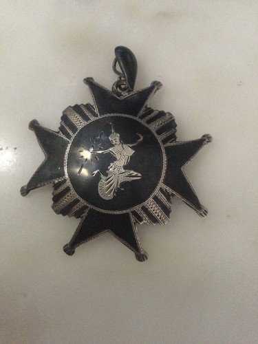 Vintage black niello - vintage,
