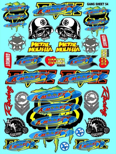 Autographix sticker racing - sticker,